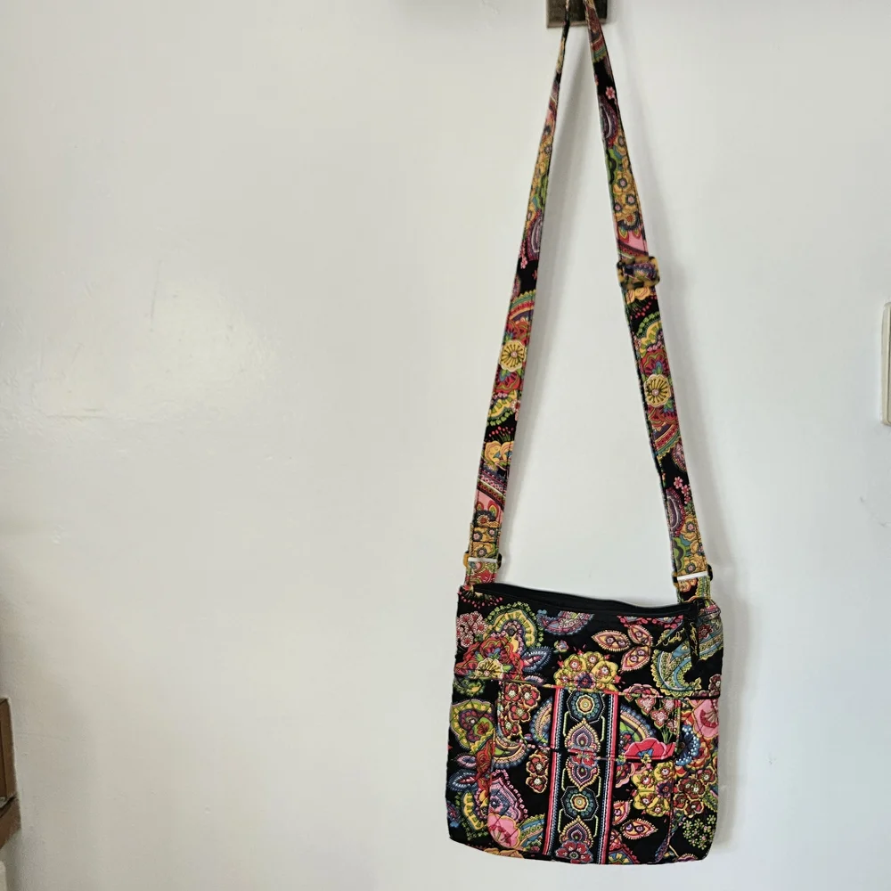 Vera Bradley Multicolor Paisley Crossbody Bag